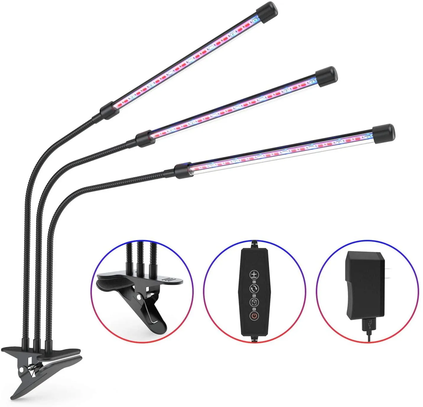 Grow Light Plant Lights for Indoor Plants LED Lamp Bulbs Full Spectrum