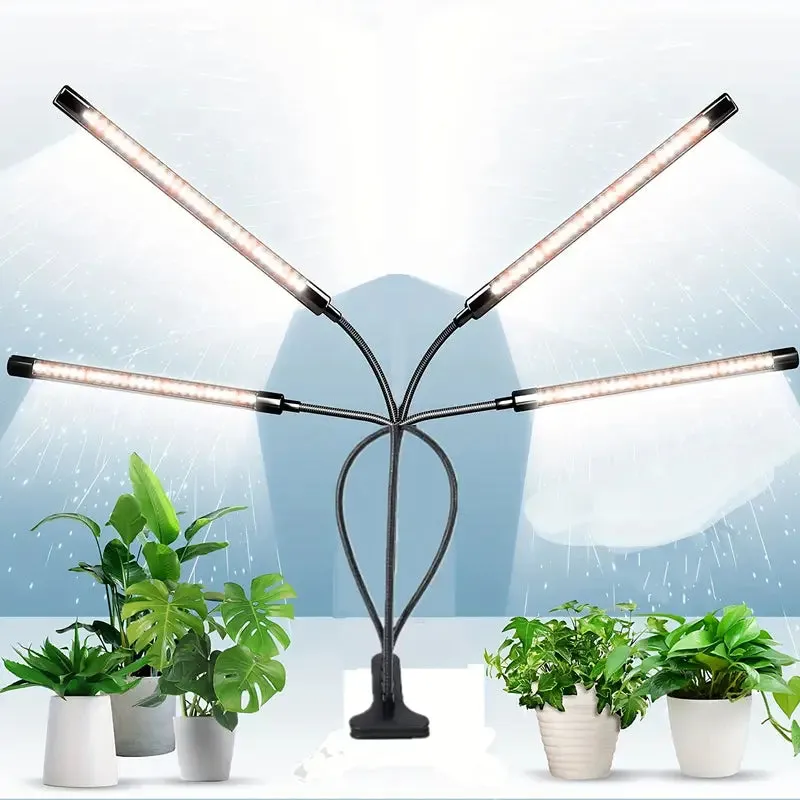 Grow Lights for Seed Starting Auto ON & Off Full Spectrum LED Plant Lights with Timer