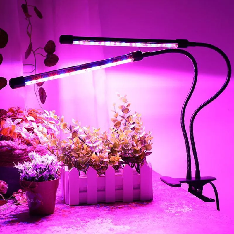 Growth Light for House Plants-20W Dual Head
