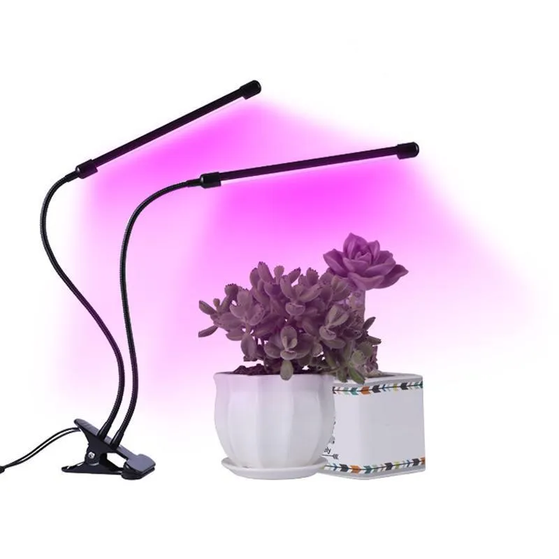 Growth Light for House Plants-20W Dual Head