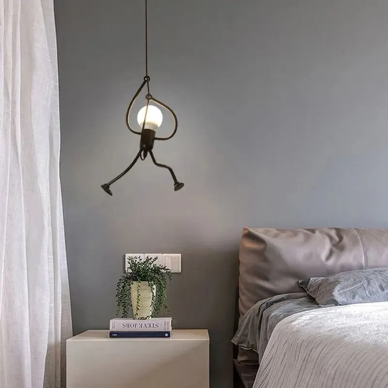 Hangman Climbing Pendant Lamp
