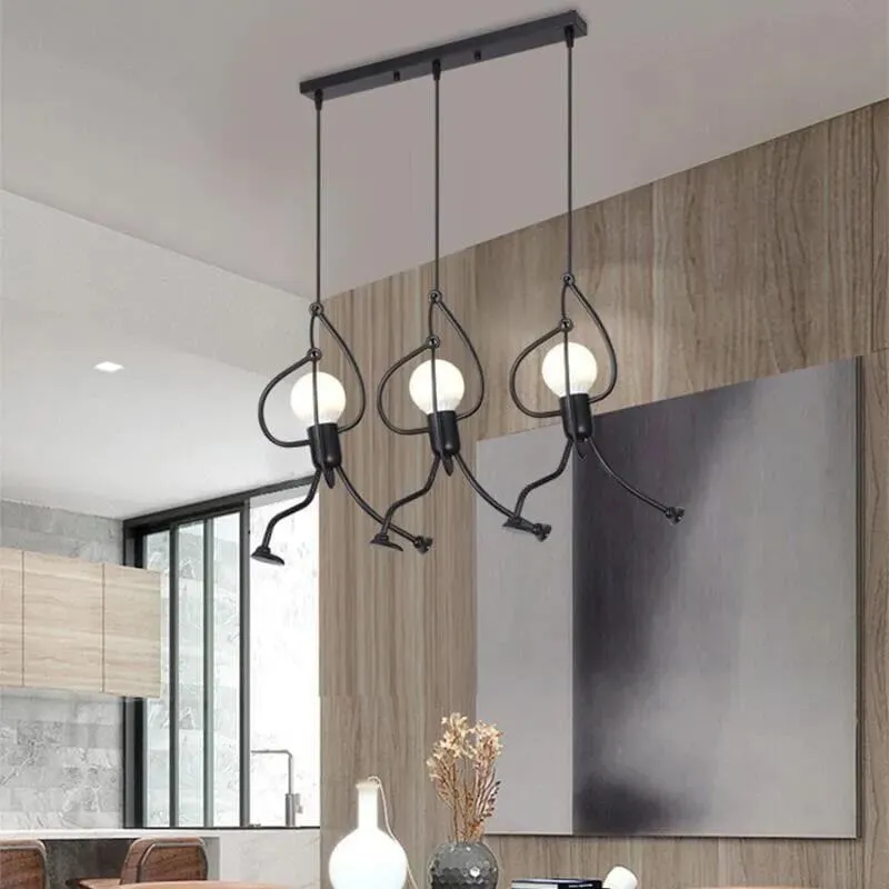 Hangman Climbing Pendant Lamp