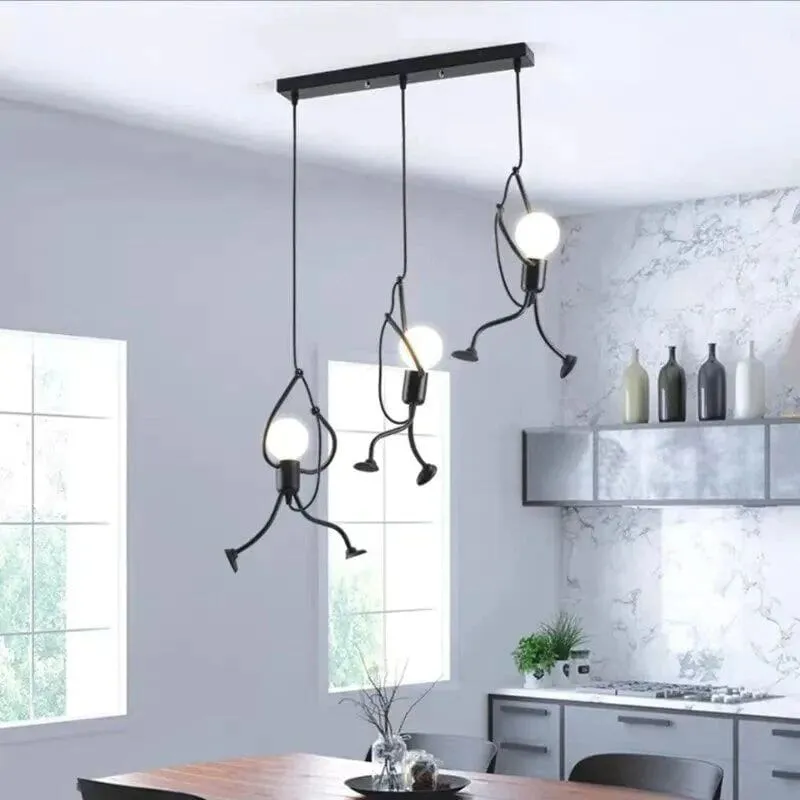 Hangman Climbing Pendant Lamp