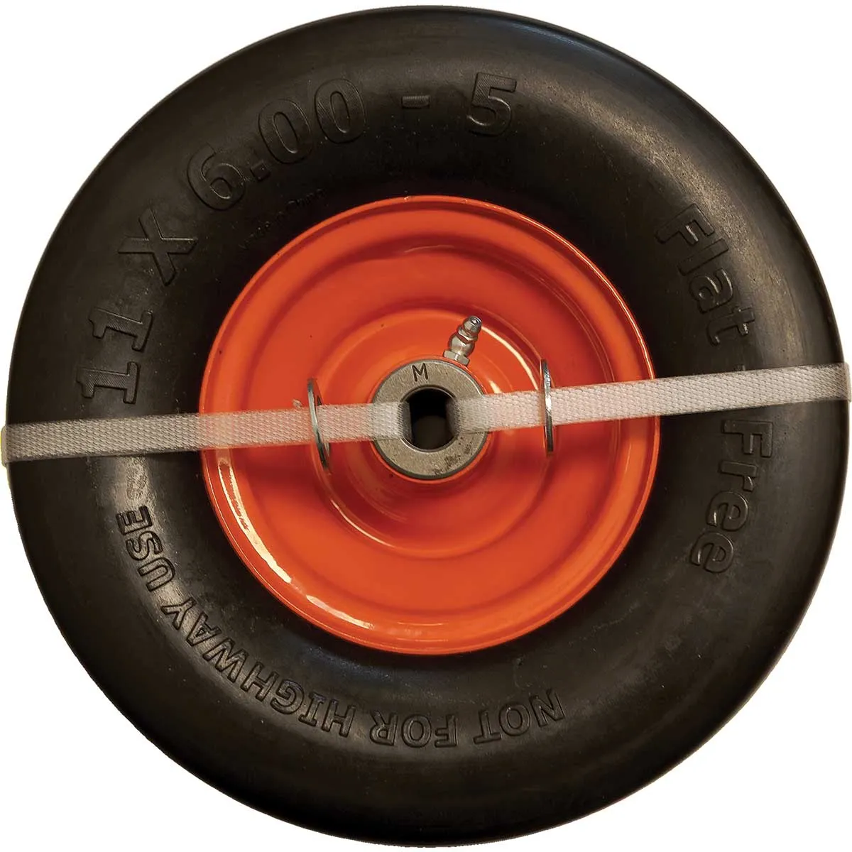 Hi-Run Smooth Flat Free Mower Tire Wheel Assemblies