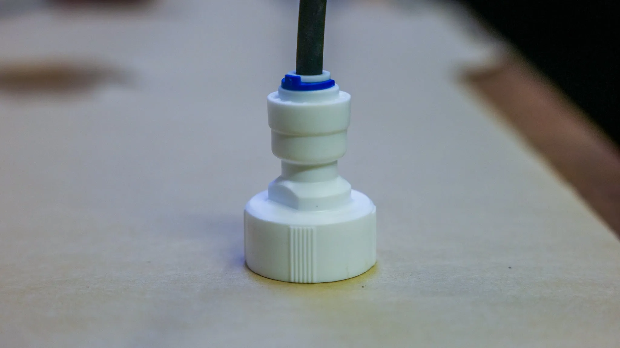 Hose Bib to 1/4 Poly Quick Disconnect Fitting for Olla Ball Systems