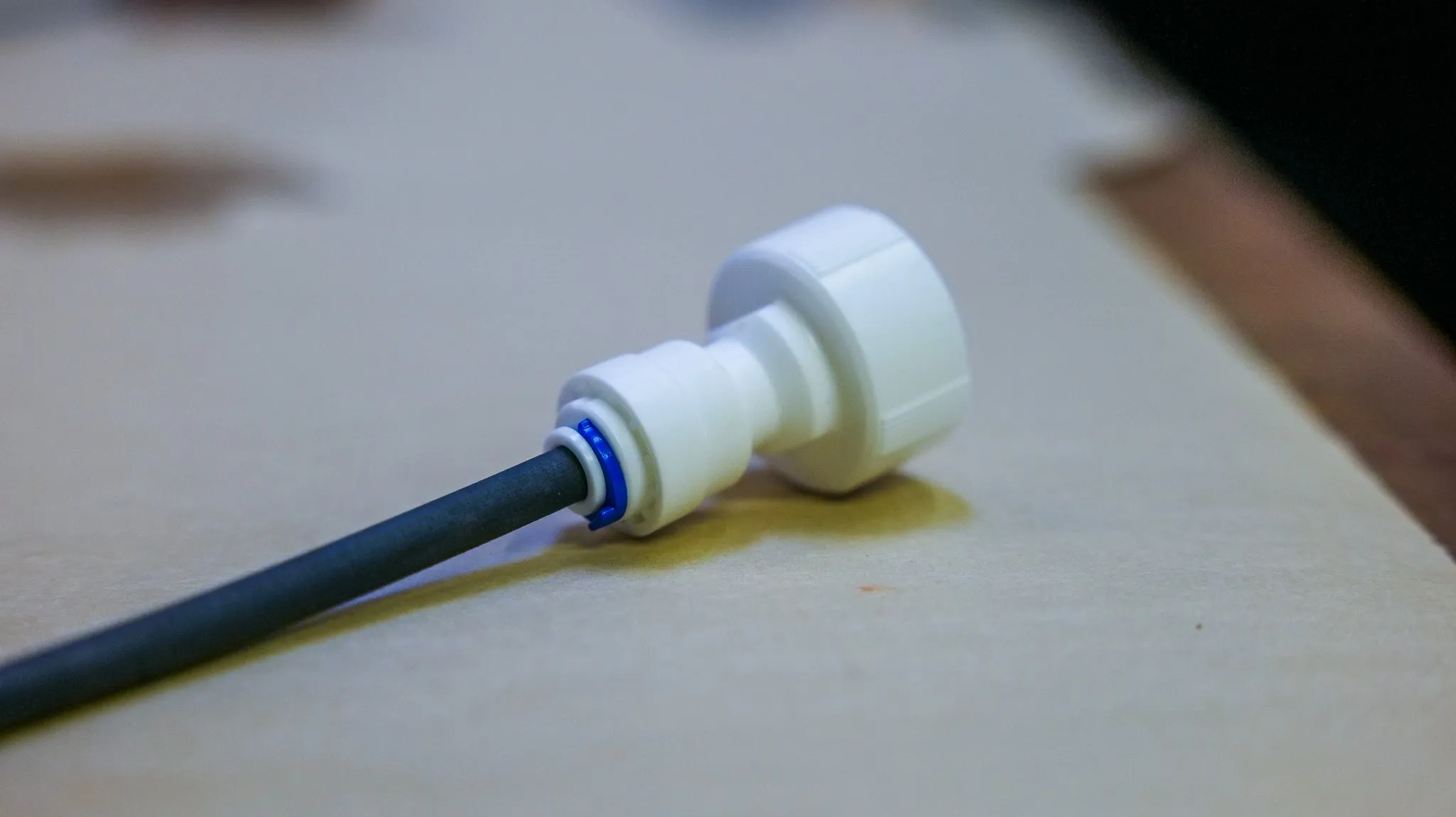 Hose Bib to 1/4 Poly Quick Disconnect Fitting for Olla Ball Systems