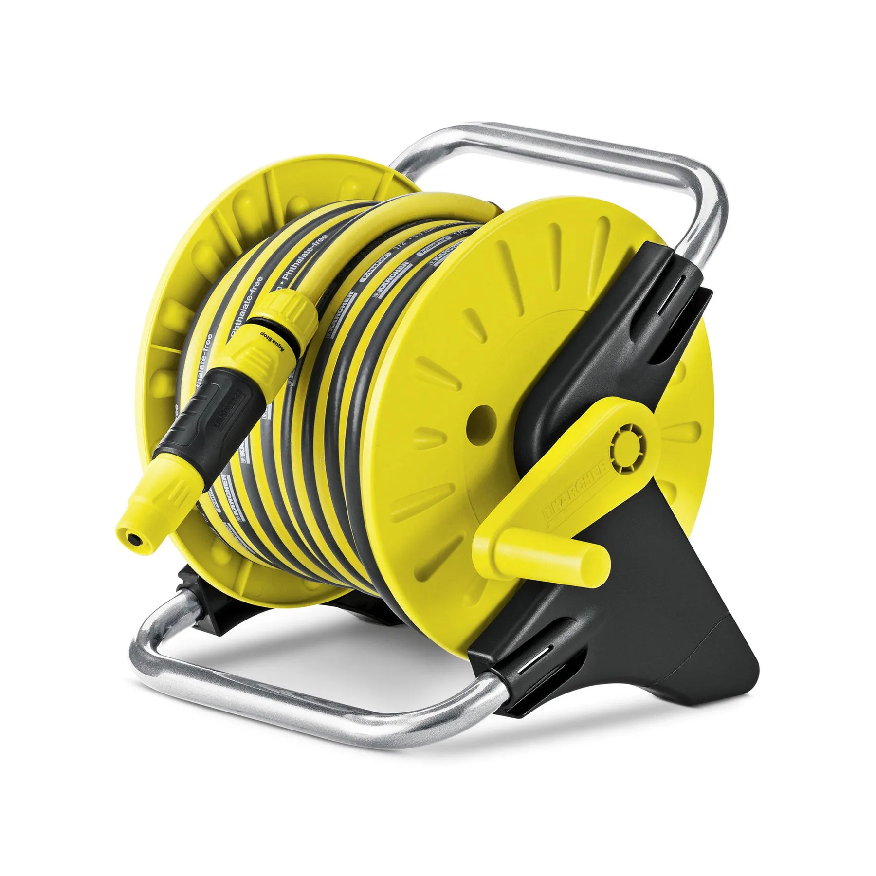 Hose Reel HR 25 with 15M Hose and Spray Nozzle