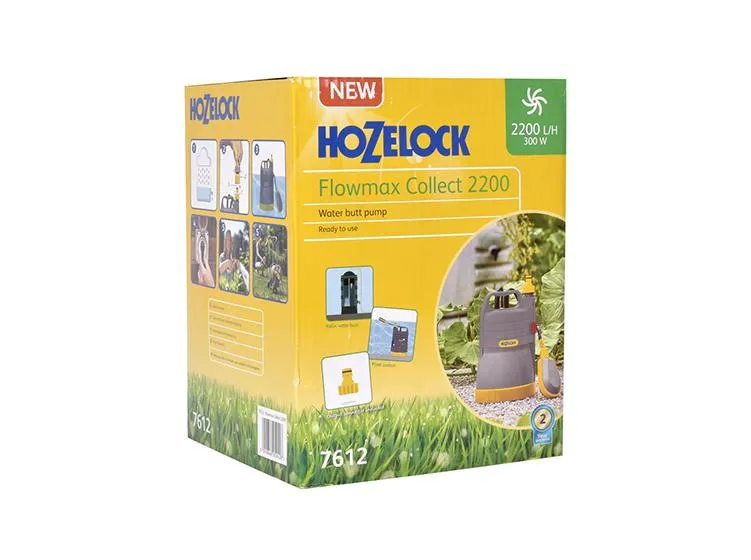Hozelock FlowMax 2200 Water Butt Pump - 7612