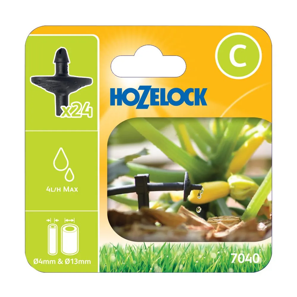 Hozelock Pinch Drip 4LPH PC Dripper - 7040