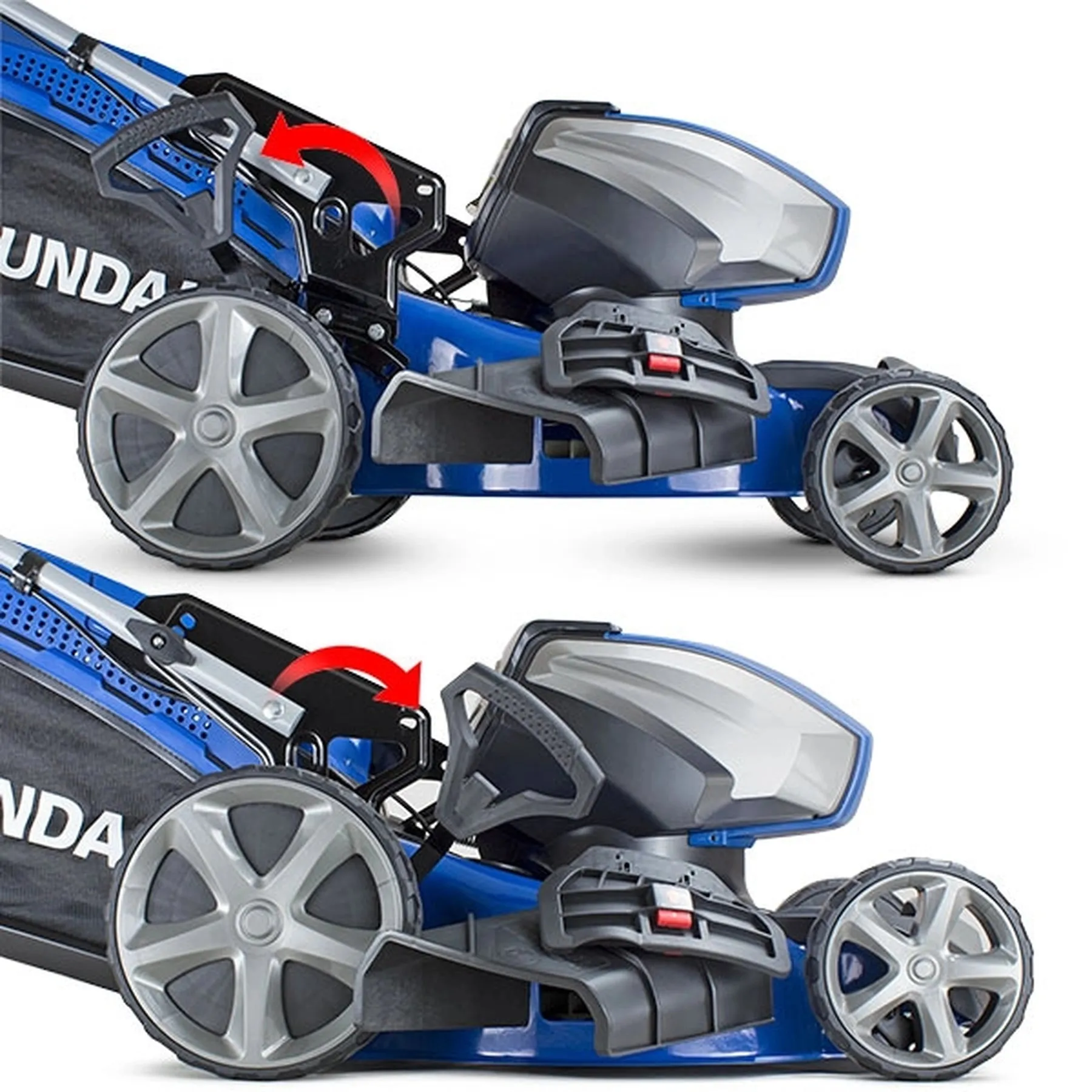 Hyundai HYM80Li460SP Cordless Self Propelled Lawnmower 45cm - Battery & Charger