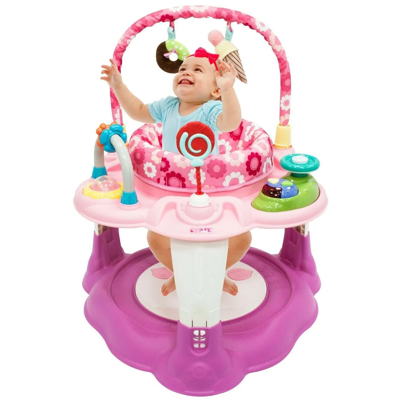 iSafe 2 in 1 Activity Centre Entertainer Daisy Garden