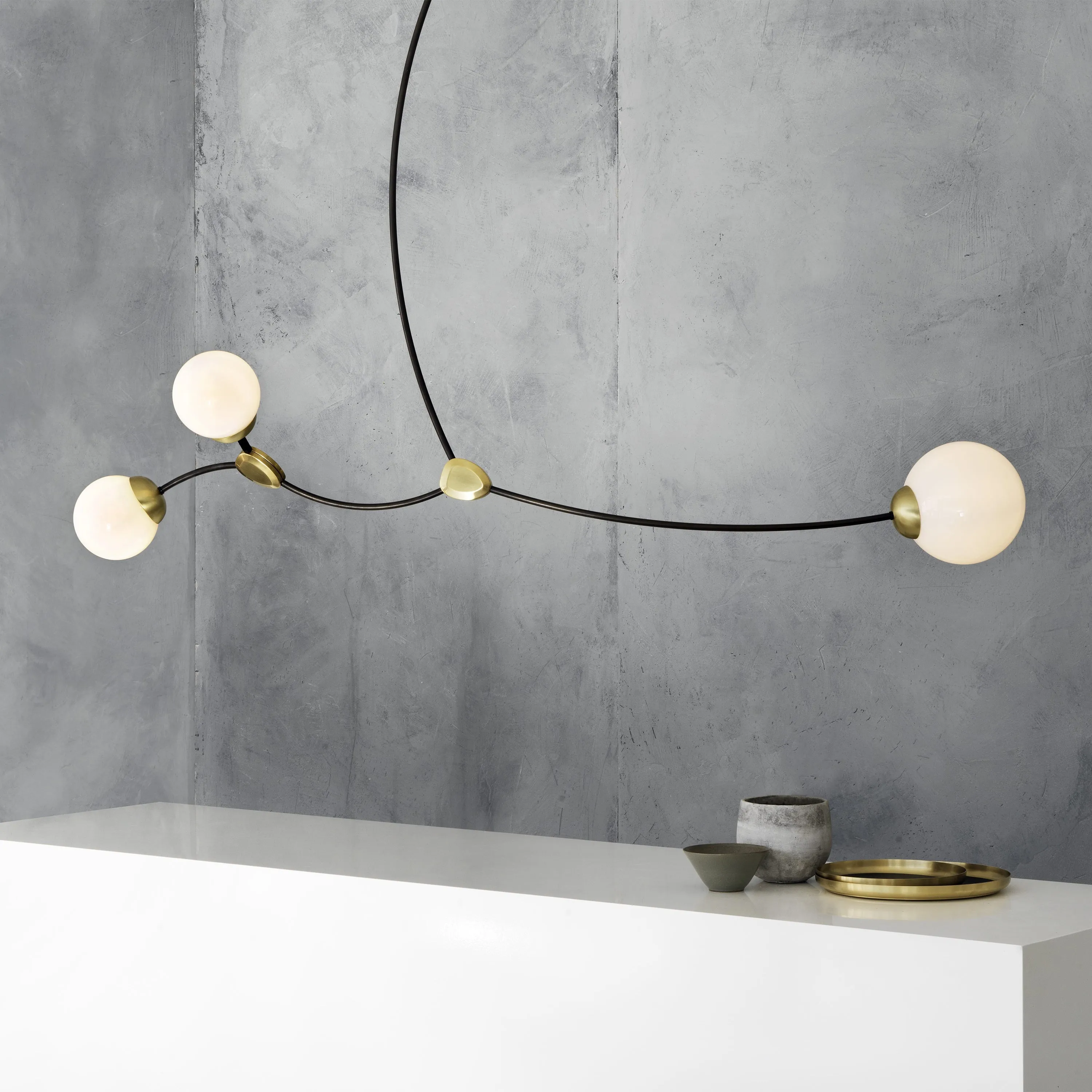 Ivy Horizontal 3-Light Pendant Light