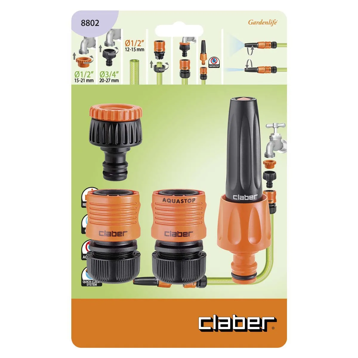 Jet Spray Starter Kit 1/2" 8802