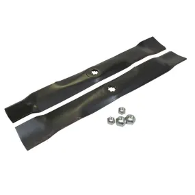 John Deere Mower Blade Kit (Low Lift) for Select Rear Discharge Mowers  - AM140332