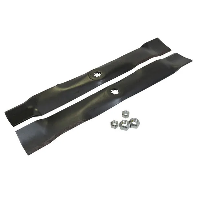 John Deere Mower Blade Kit (Low Lift) for Select Rear Discharge Mowers  - AM140332