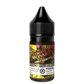Jungle Secrets Salt Nic - Twelve Monkeys Salts - 30mL