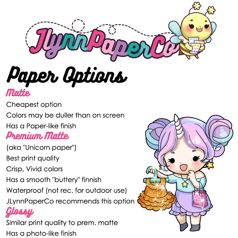 Kawaii Watering Can Deco Stickers | AD055