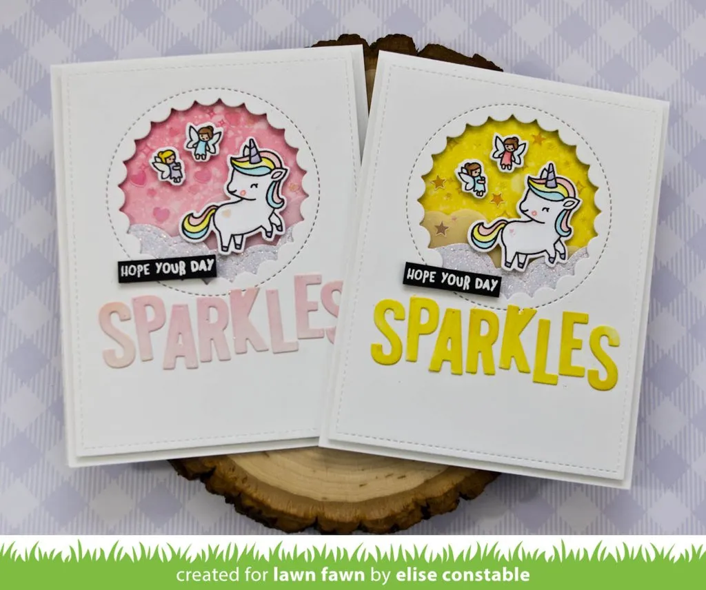 LAWN FAWN: A Little Sparkle Lawn Cuts Die