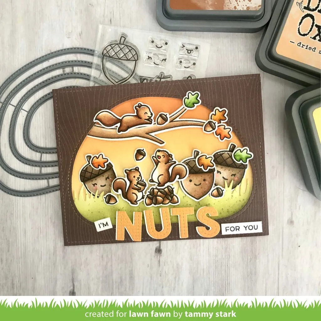 LAWN FAWN: Big Acorn | Lawn Cuts Die.