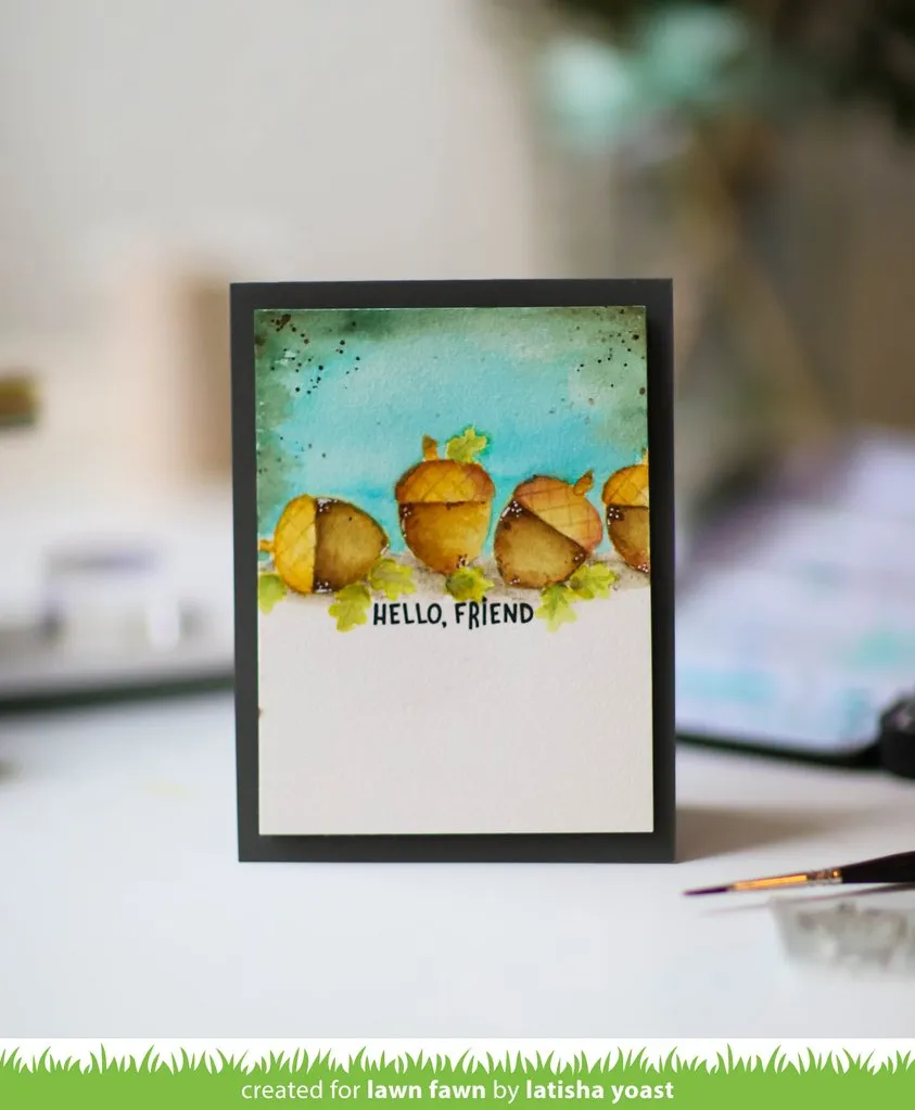LAWN FAWN: Big Acorn | Lawn Cuts Die.
