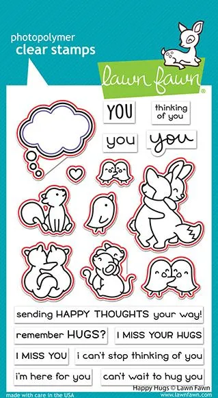 LAWN FAWN: Happy Hugs | Lawn Cuts Die