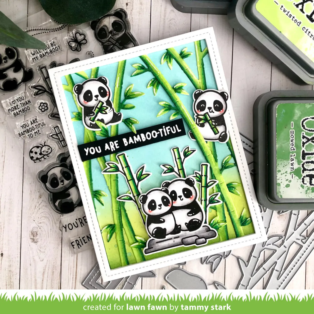 LAWN FAWN: I Heart Pandas | Lawn Cuts Die