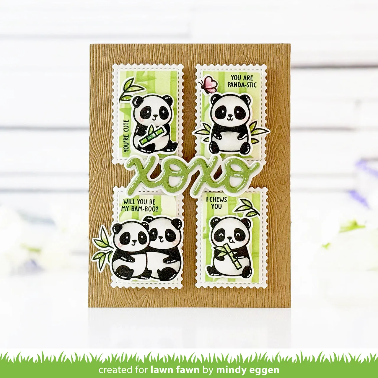 LAWN FAWN: I Heart Pandas | Lawn Cuts Die