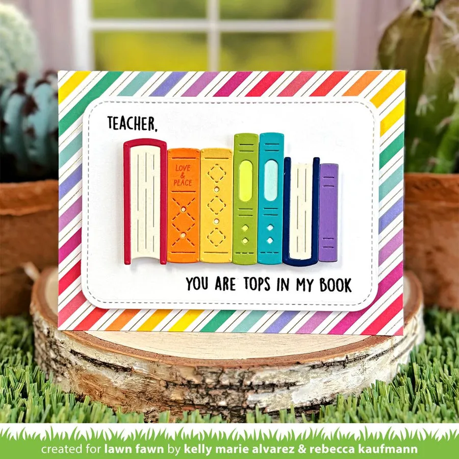 LAWN FAWN: Little Woodland Library | Lawn Cuts Die