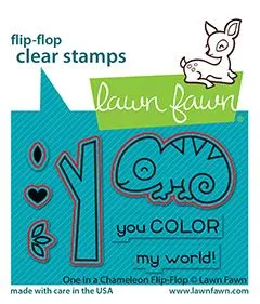 LAWN FAWN: One in a Chameleon Flip-Flop | Lawn Cuts Die