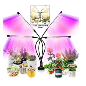 LEOTER Grow Light for Indoor Plants | Upgraded Version 80 LED Lamps with Full Spectrum & Red Blue Spectrum