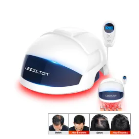 LESCOLTON Hair Growth Helmet Laser Cap Infrared Light LED Helmet Hair Growth Hat Hair Loss Device
