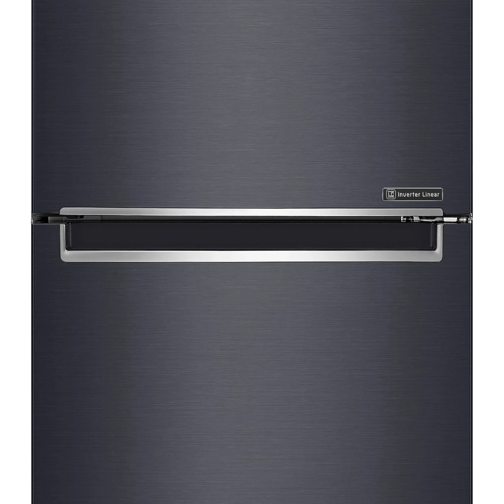 LG Bottom Mount Fridge (LBNC12241P) - Black Stainless