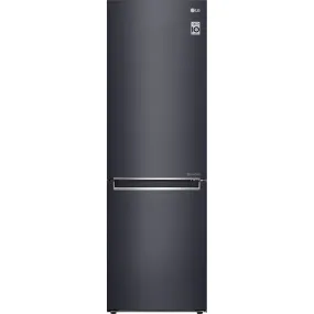 LG Bottom Mount Fridge (LBNC12241P) - Black Stainless