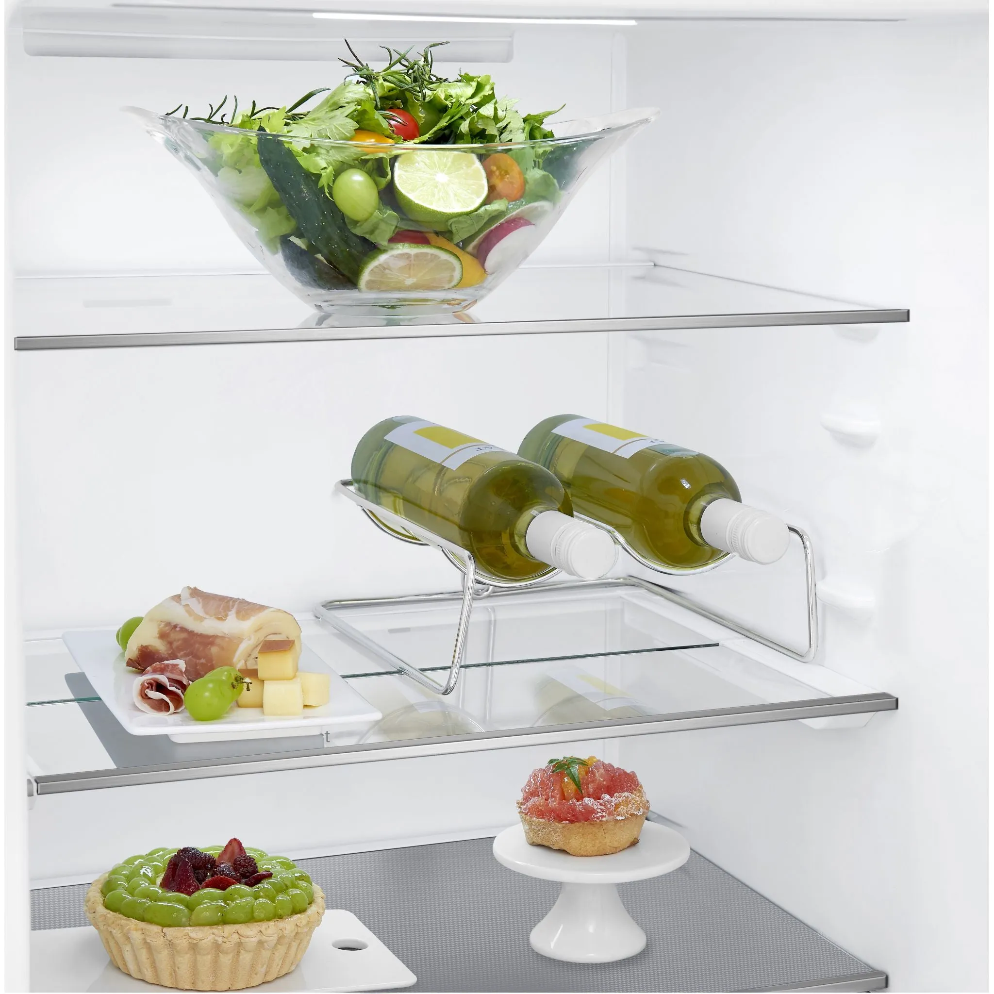 LG Bottom Mount Fridge (LBNC12241P) - Black Stainless