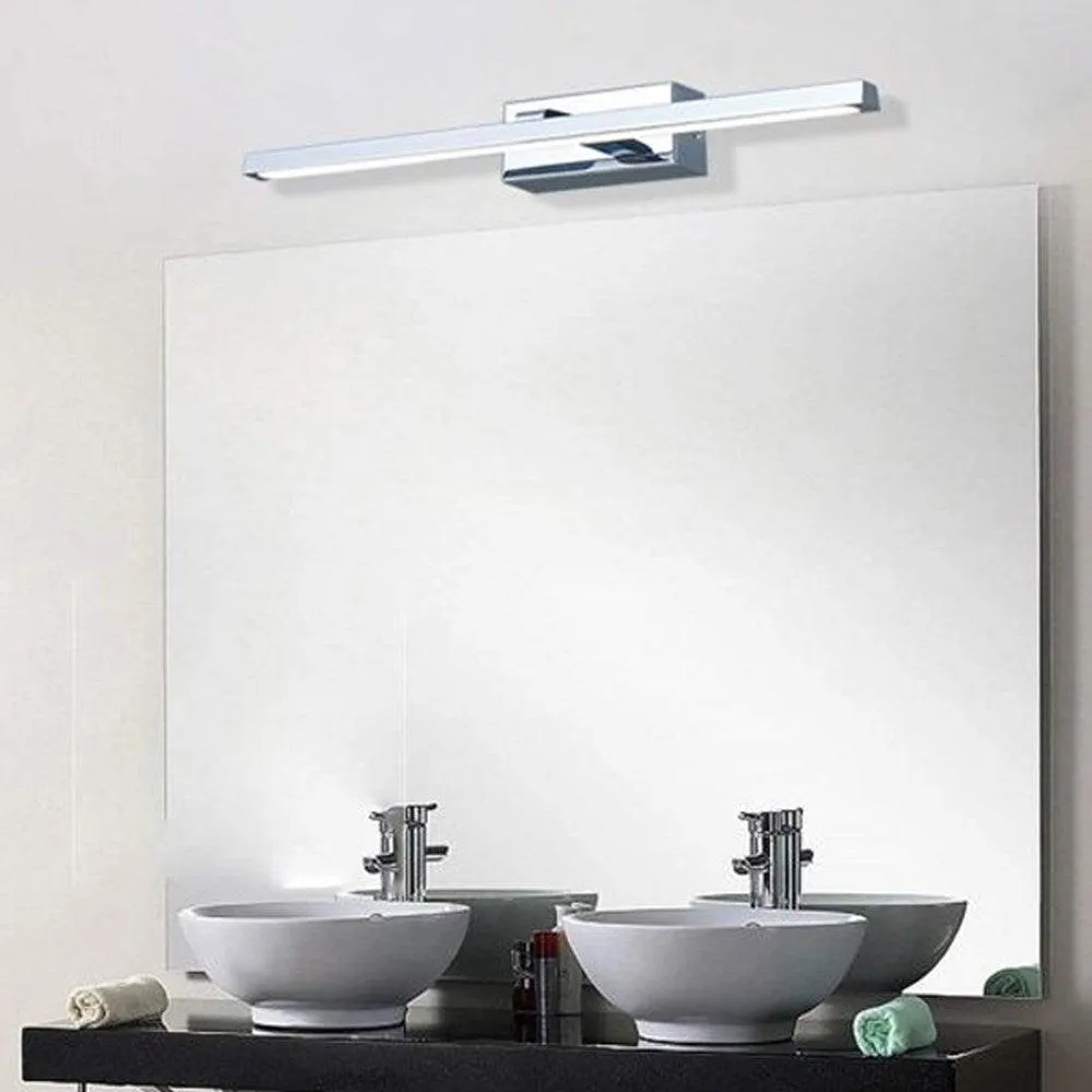 Lineal LED Vanity Light CCT Medium 12w White, Black, Chrome