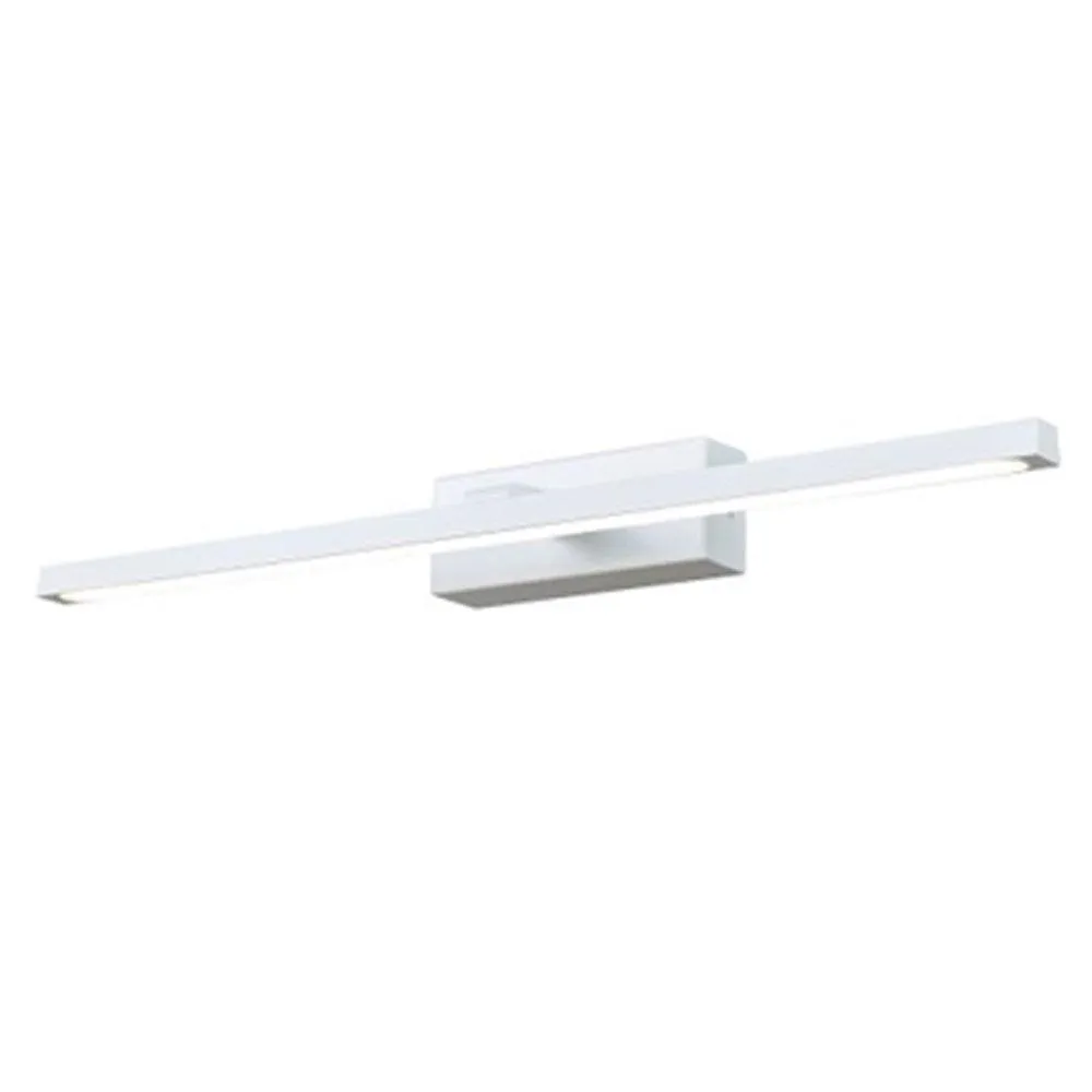 Lineal LED Vanity Light CCT Medium 12w White, Black, Chrome