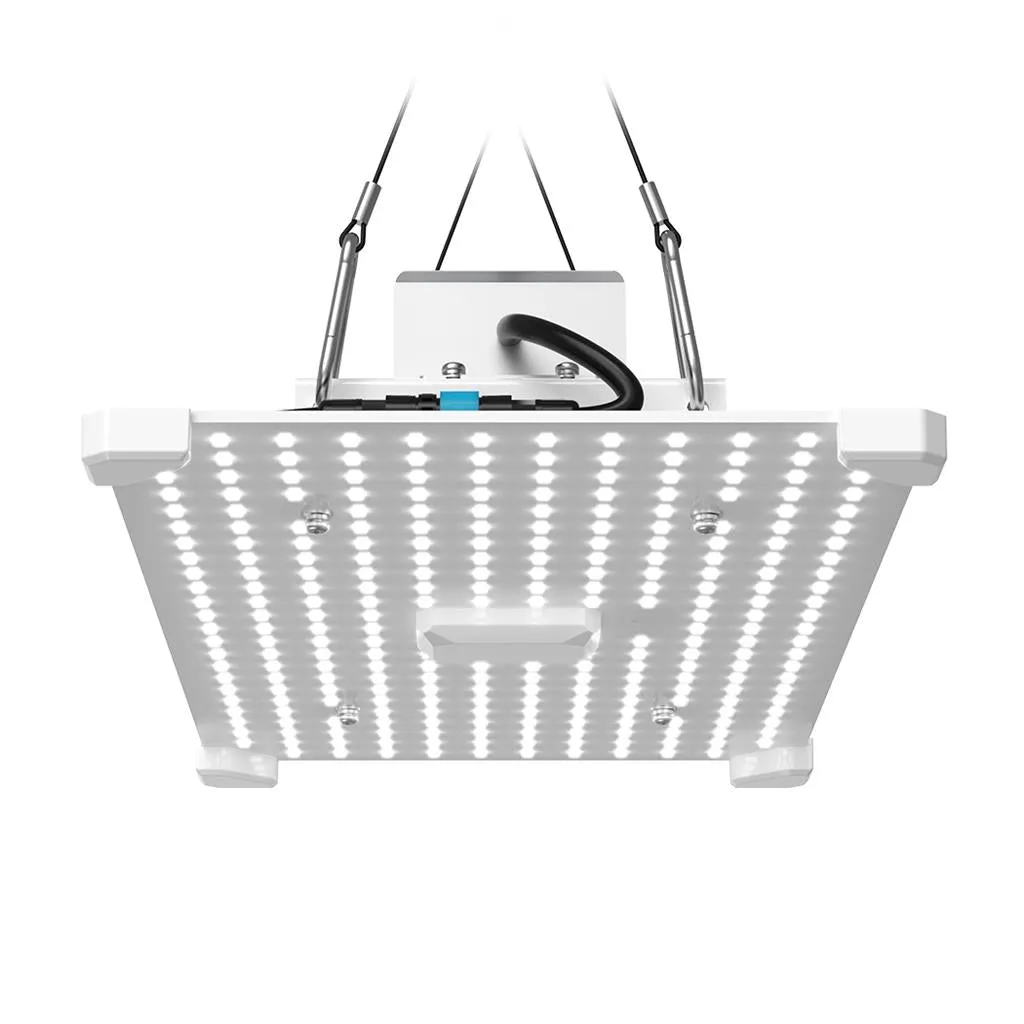 LUMii Black Blade LED 100W Fixture - 100W LED Grow Light - Hydroponic Lighting