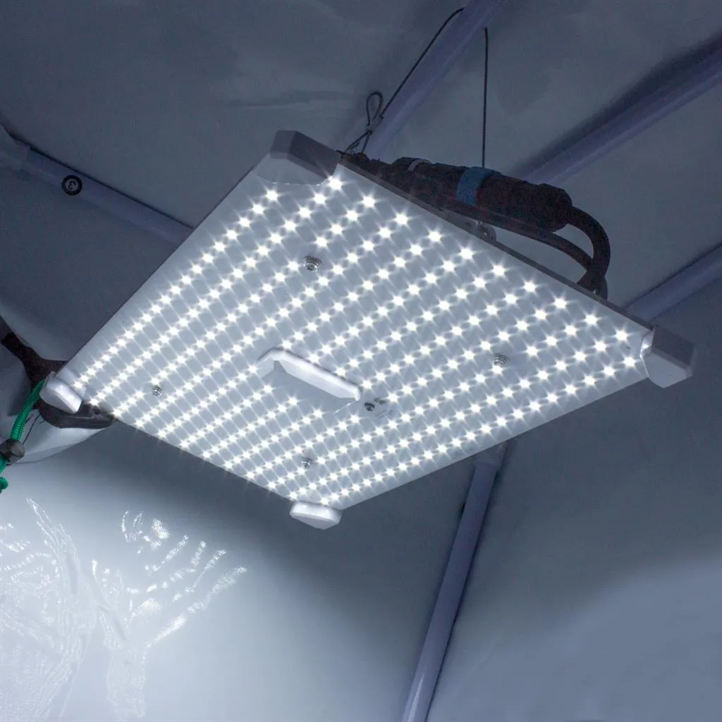 LUMii Black Blade LED 100W Fixture - 100W LED Grow Light - Hydroponic Lighting