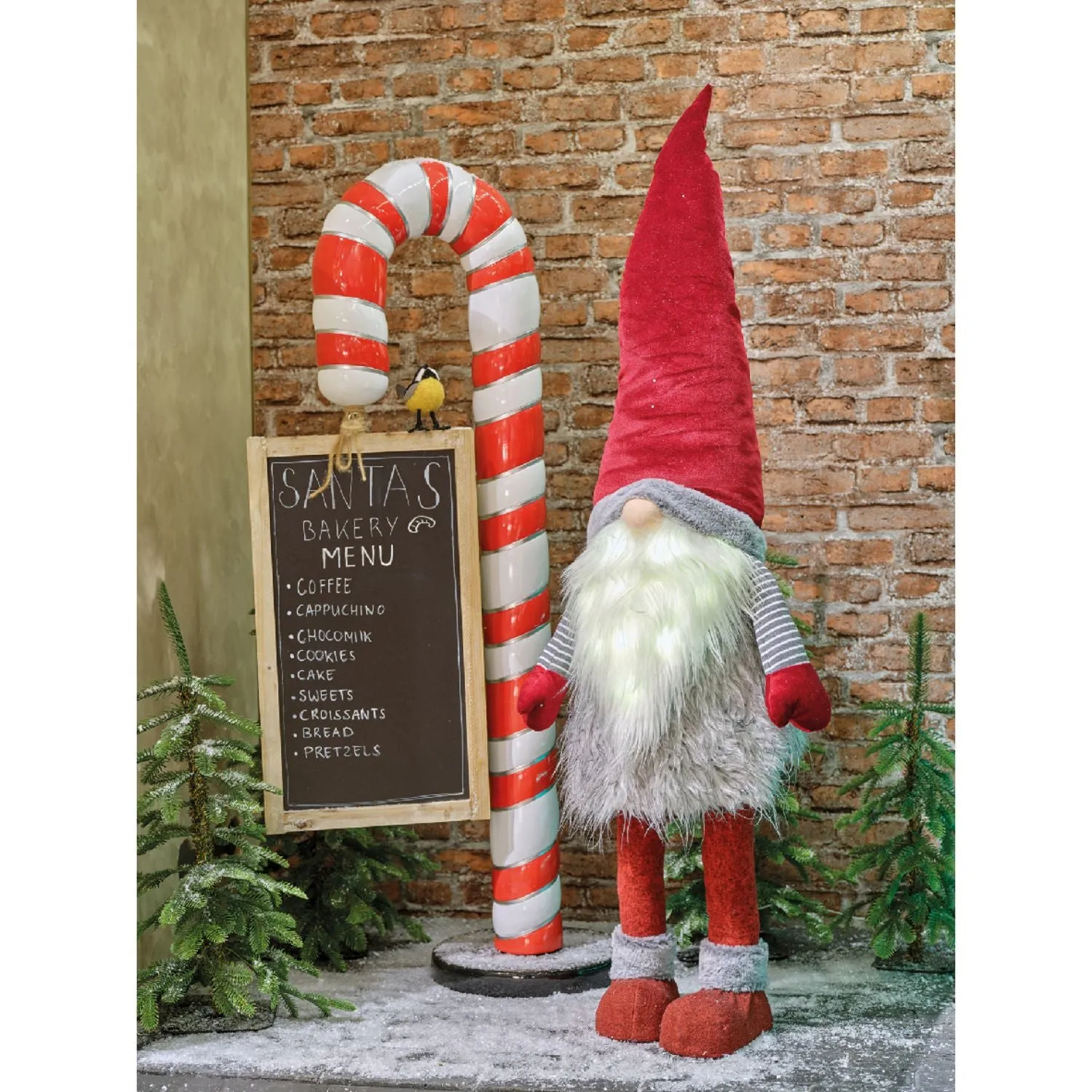 Lumineo 155cm LED Light Up Beard Standing Gonk