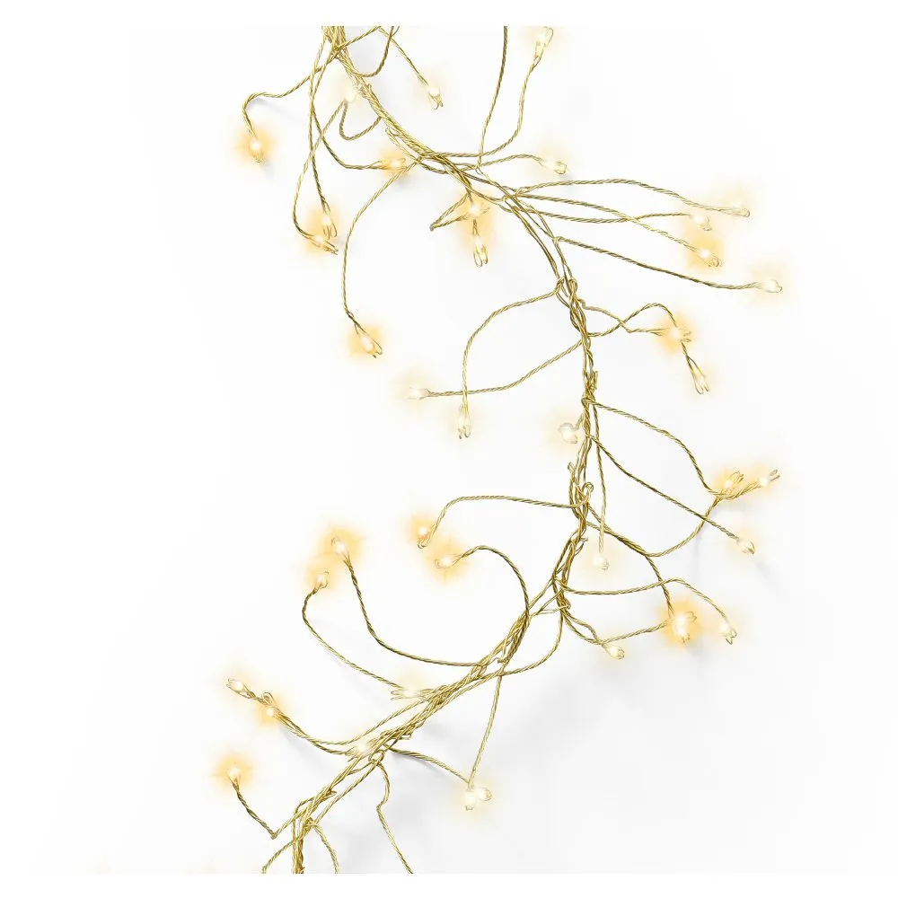 Lumineo 480 Warm White & Classic Warm LED Cluster Twinkle Micro Wire Lights (3m)