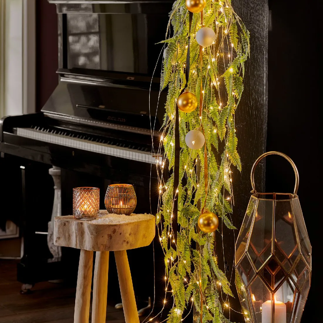 Lumineo 60 Warm White Micro LED Battery Operated Bunch Lights (80cm)