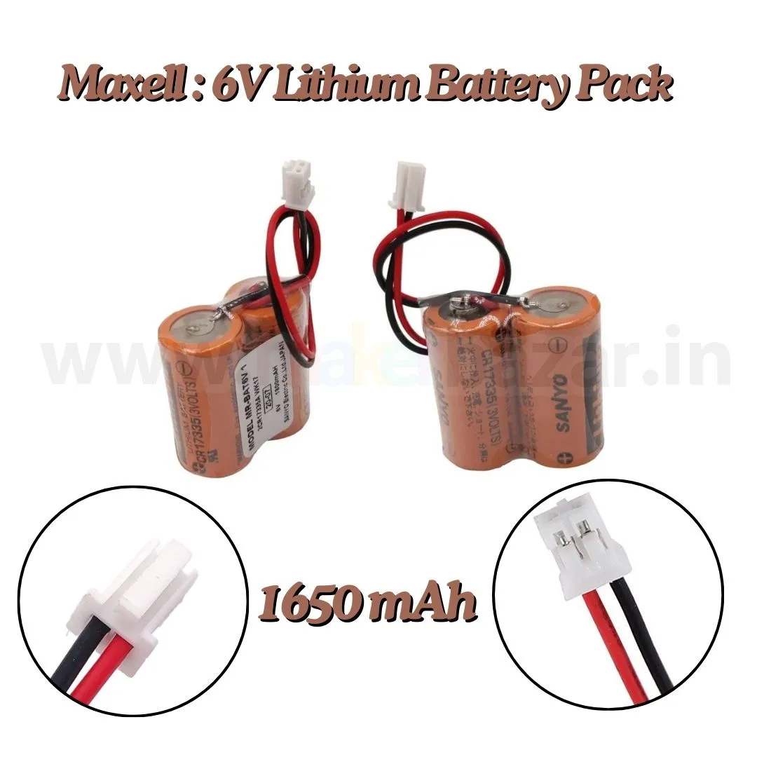 Maxell: MR-BAT6V1 2CR 17335A WK17 Lithium Battery