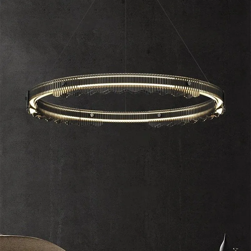 Menorah Round Chandelier