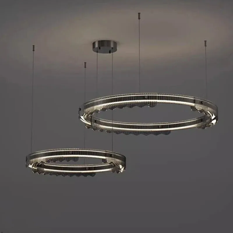 Menorah Round Chandelier