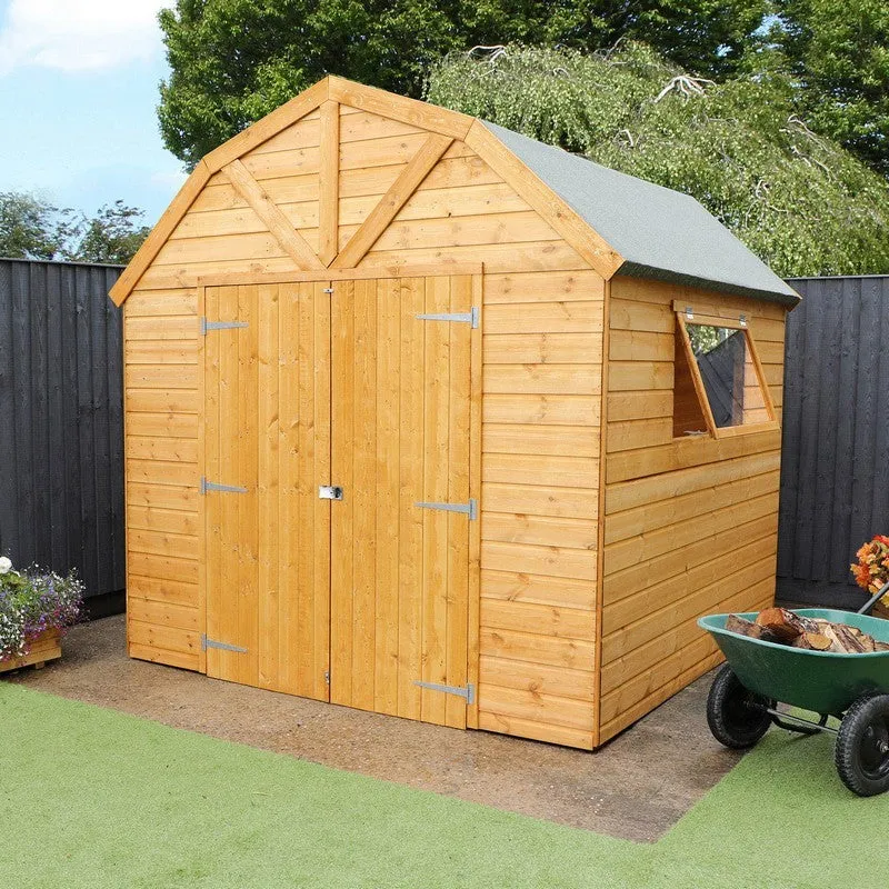 Mercia Premier 7' 10" x 7' 10" Barn Shed - Premium Dip Treated Shiplap