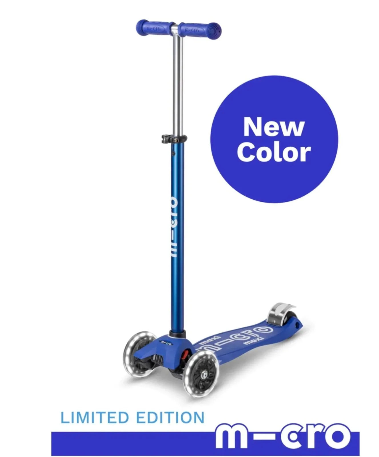 Micro Kickboard MAXI Deluxe LED LIGHT UP Scooter