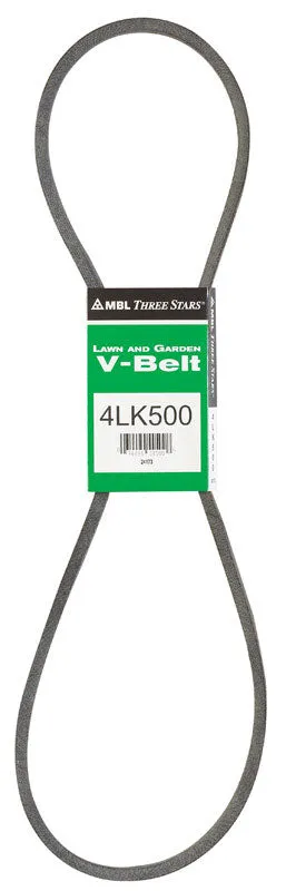 Mitsuboshi Super KB 4LK500 V-Belt 0.5 in. W X 50 in. L For Riding Mowers
