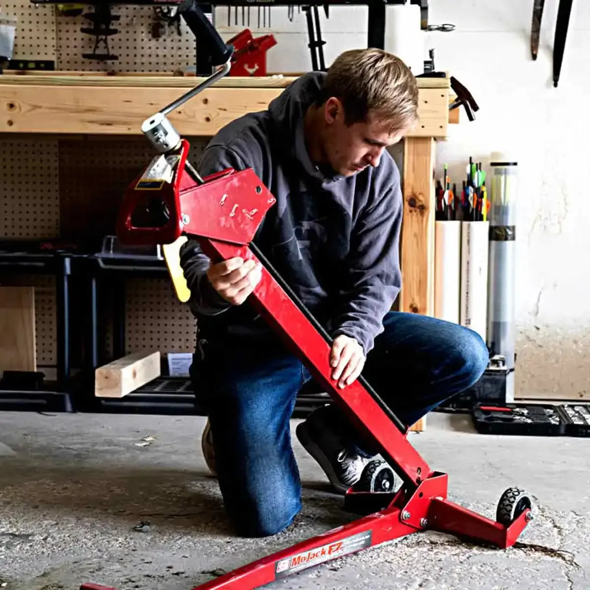 MoJack EZ Max Mower Lift