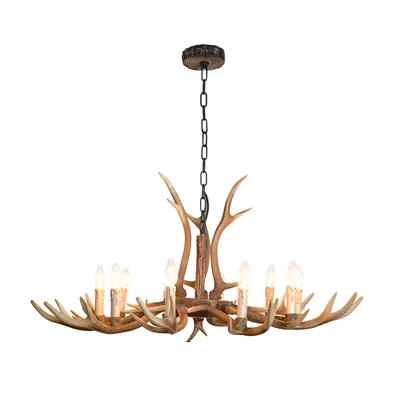 Nordic Faux Antler Chandelier