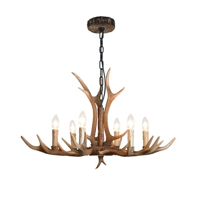 Nordic Faux Antler Chandelier